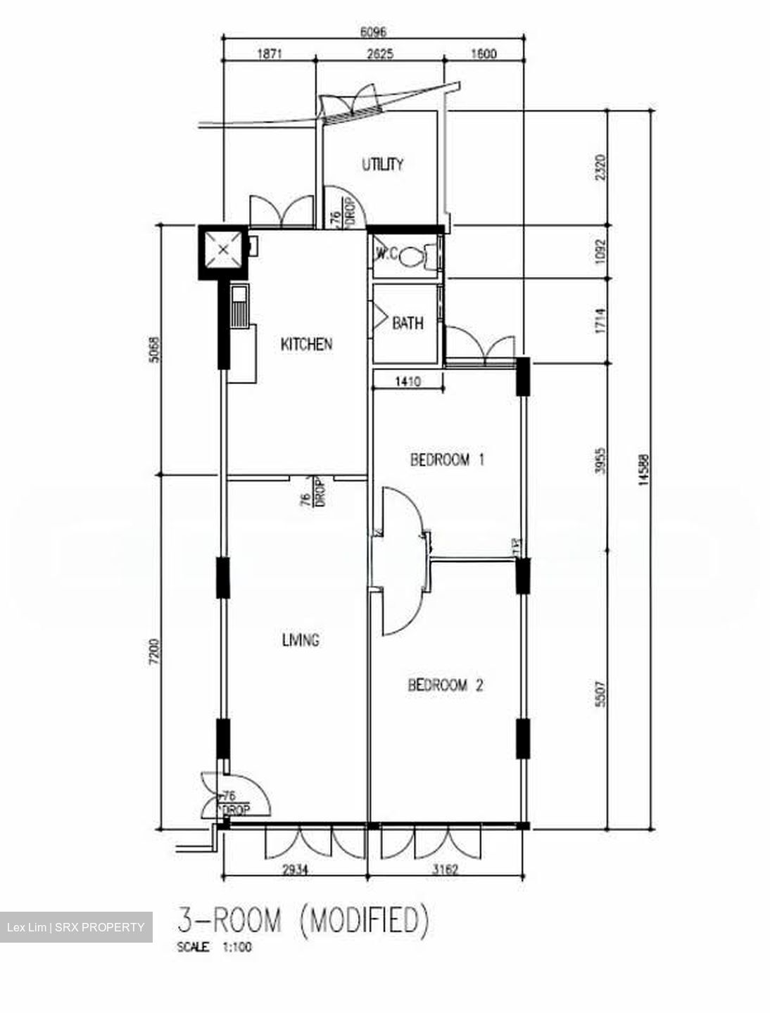 Blk 15 Telok Blangah Crescent (Bukit Merah), HDB 3 Rooms #589799301